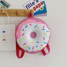 Tas anak JTF581-pink Tas Ransel Donut Anak Imut Import Terbaru